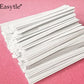 Easytle White Paper Twist Ties 100 Pcs 5" Reusable Bread Ties Twisty-ties White Twist Ties Bag Ties Twist Ties for Bags Bread Wire Ties Reusable Twist Tie for Party Cello Candy Bread Coffee Bags Cake Pops