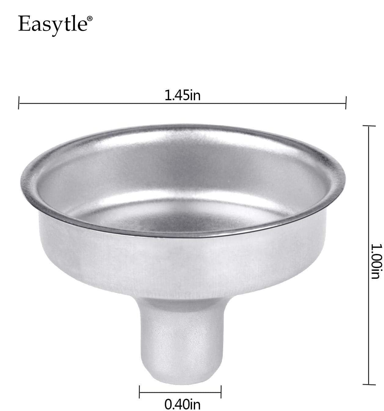 Easytle Funnels Variety Set of 12 Small Funnels Stainless Steel Mini Funnels & Plastic Mini Funnels Metal Funnels & Plastic Funnels for Essential Oil Spices Perfumes Sand Art Powder Lab Bottles