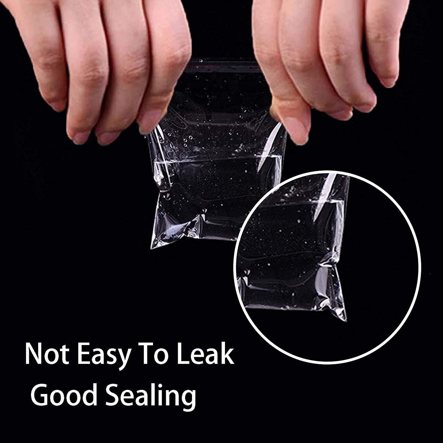 Easytle 200 Pcs 2'' x 3'' Clear Resealable Cellophane Cello Bags Resealable Adhesive on Flap Self Sealing OPP Poly Bags Tiny Clear Bags Self Seal Clear Plastic Poly Bags for Jewelry Candies Cookies Decorative