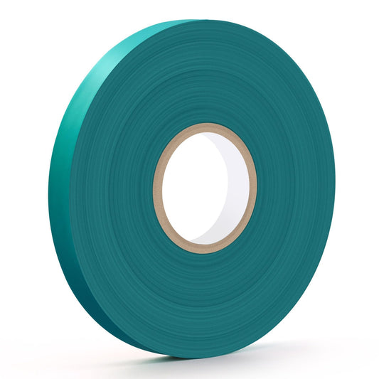 300 Ft Garden Tape Roll, 1/2" Wide Stretch Tie Tape Roll, Thick Sturdy Garden Tie Plant Ribbon Green Vinyl Stake Gardening Support Tools for Indoor Outdoor Patio Plant Use