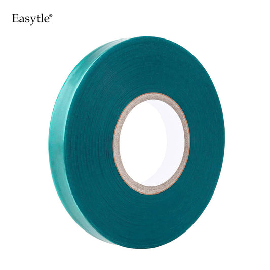 Easytle Stretch Tie Tape Roll, 1/2" 150ft Garden Tie Tape, Thick Sturdy Plant Ribbon Garden Green Vinyl Stake Gardening Tools for Indoor Outdoor Patio Plant Use